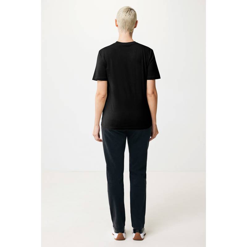 Ľahké tričko Iqoniq Sierra, čierna, 4XL Ľahké tričko Iqoniq Sierra, čierna, 4XL