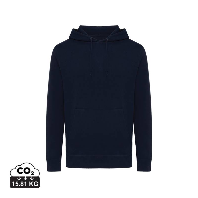 Ľahká mikina s kapucňou Iqoniq Rila, modrá námornícka, 4XL Ľahká mikina s kapucňou Iqoniq Rila, modrá námornícka, 4XL