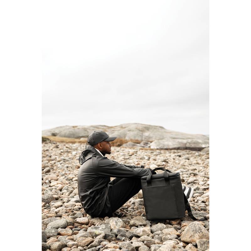 Kšiltovka VINGA Baltimore z RPET AWARE™, černá Kšiltovka VINGA Baltimore z RPET AWARE™, černá