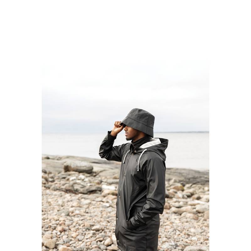 Klobúk VINGA Baltimore z RPET AWARE™, čierna Klobúk VINGA Baltimore z RPET AWARE™, čierna