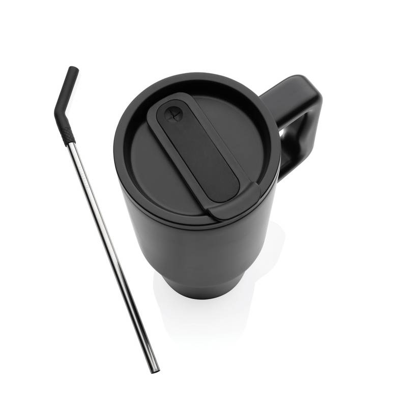 Embrace deluxe RCS hrnček 900 ml z nerezovej ocele, čierna Embrace deluxe RCS hrnček 900 ml z nerezovej ocele, čierna