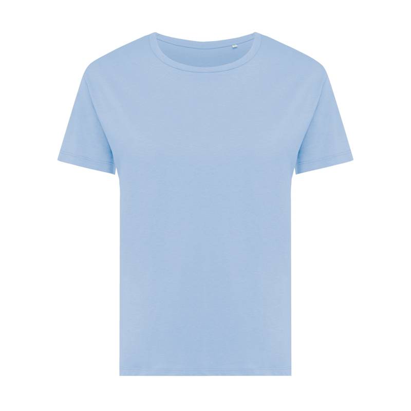 Dámské triko Iqoniq Yala z bavlny, modrá sky, L Dámské triko Iqoniq Yala z bavlny, modrá sky, L