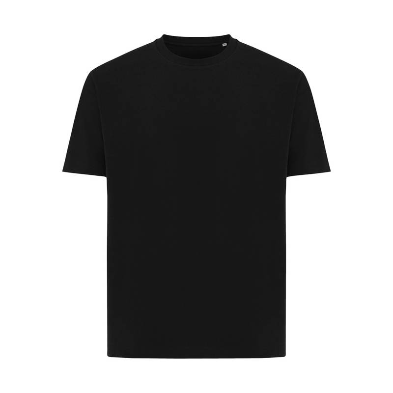 Triko Iqoniq Teide z bavlny, černá, 4XL Triko Iqoniq Teide z bavlny, černá, 4XL