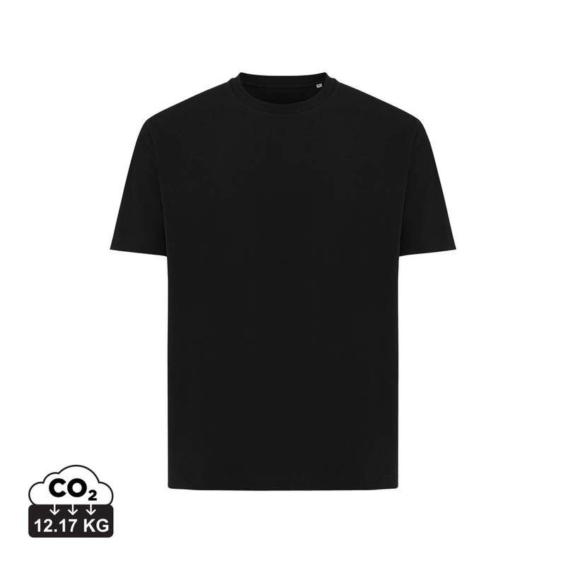 Triko Iqoniq Teide z bavlny, černá, 4XL Triko Iqoniq Teide z bavlny, černá, 4XL