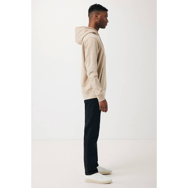 Lehká mikina s kapucí Iqoniq Rila z recykl. bavlny, bílá Recycled Lehká mikina s kapucí Iqoniq Rila z recykl. bavlny, bílá Recycled