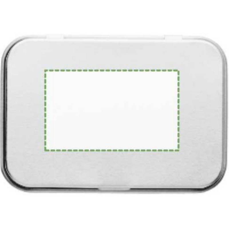 USB kľúč Dorian zo zliatiny zinku, sivá strieborná USB kľúč Dorian zo zliatiny zinku, sivá strieborná