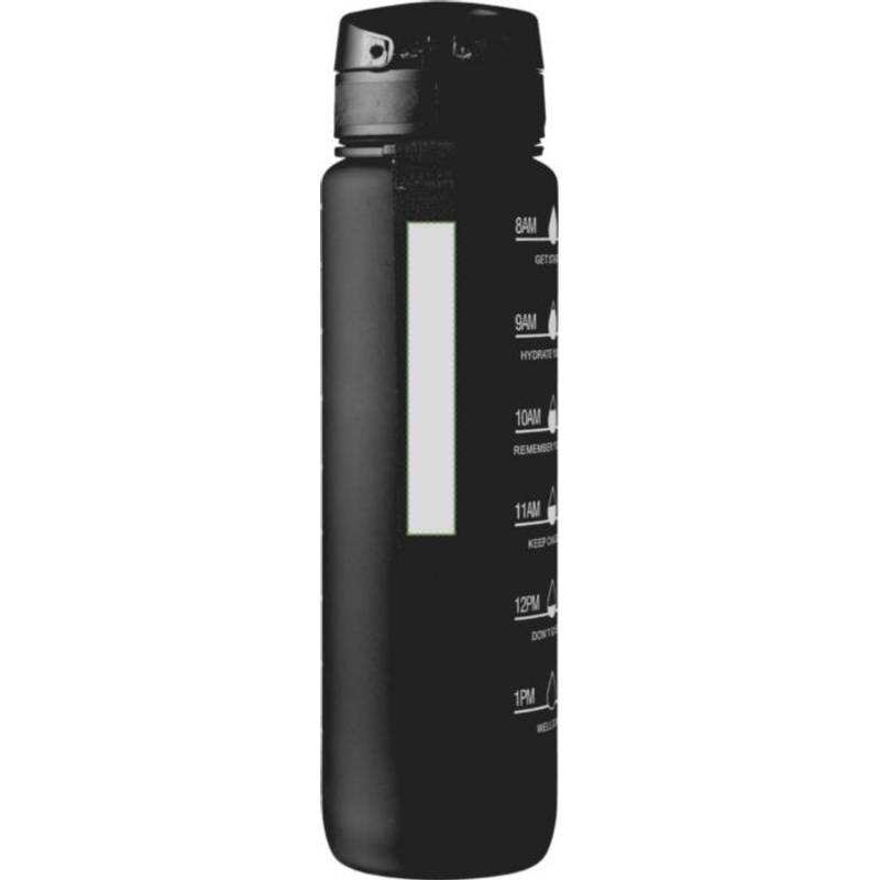 RPET láhev na pití (1000 ml) Brinley, černá RPET láhev na pití (1000 ml) Brinley, černá