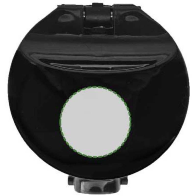 RPET láhev na pití (1000 ml) Brinley, černá RPET láhev na pití (1000 ml) Brinley, černá