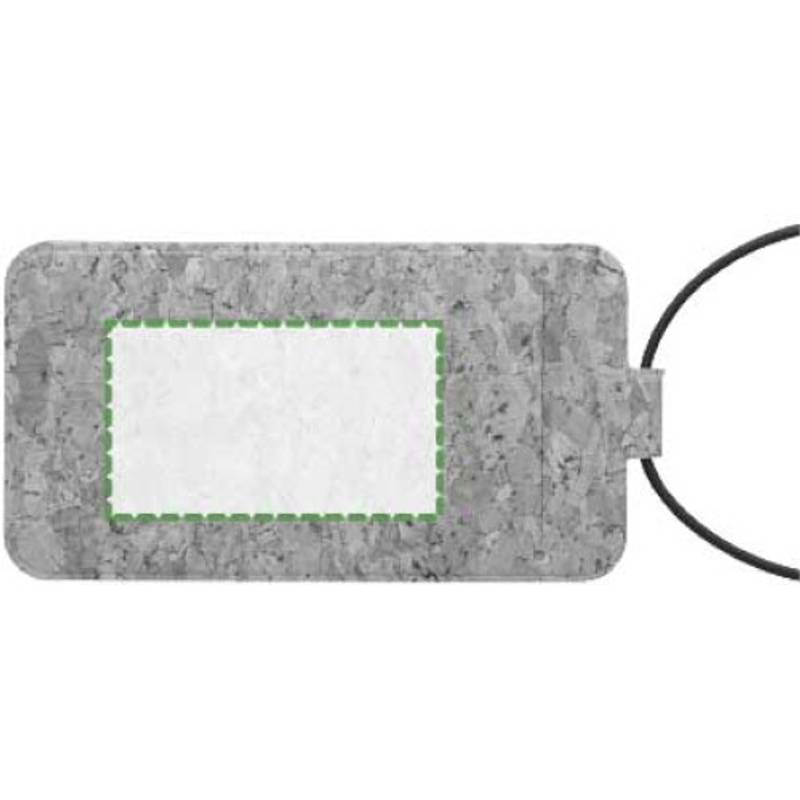 Korková visačka na zavazadla Makai, hnědá Korková visačka na zavazadla Makai, hnědá