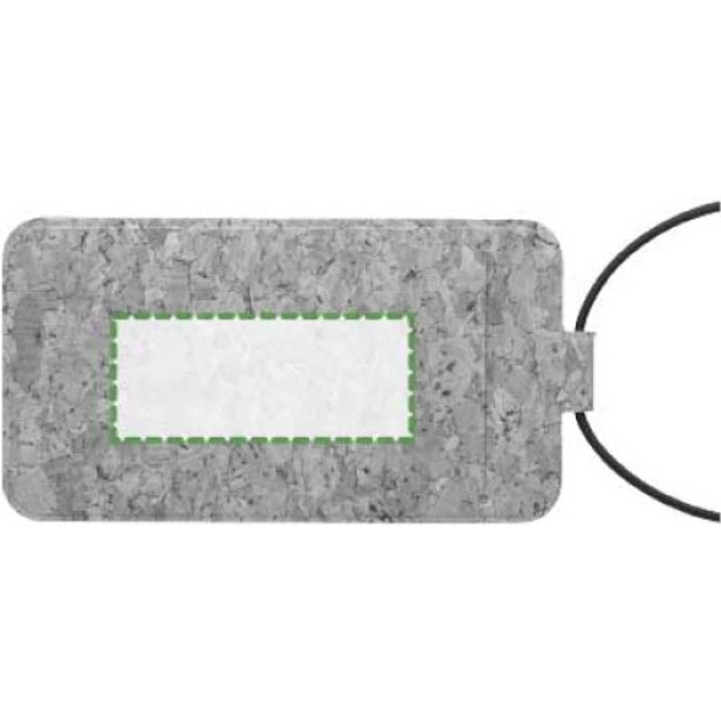 Korková visačka na zavazadla Makai, hnědá Korková visačka na zavazadla Makai, hnědá