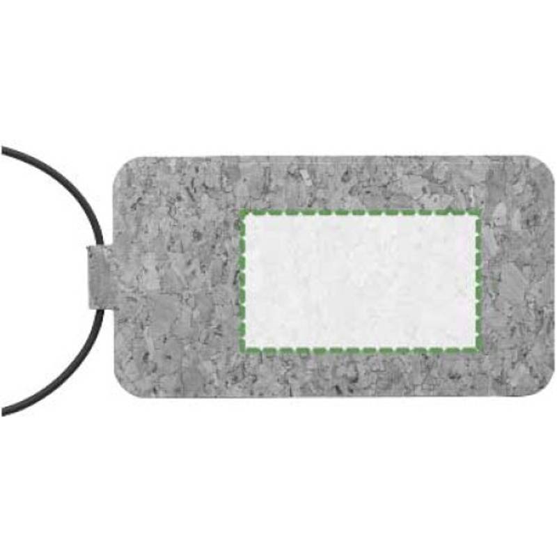 Korková visačka na zavazadla Makai, hnědá Korková visačka na zavazadla Makai, hnědá