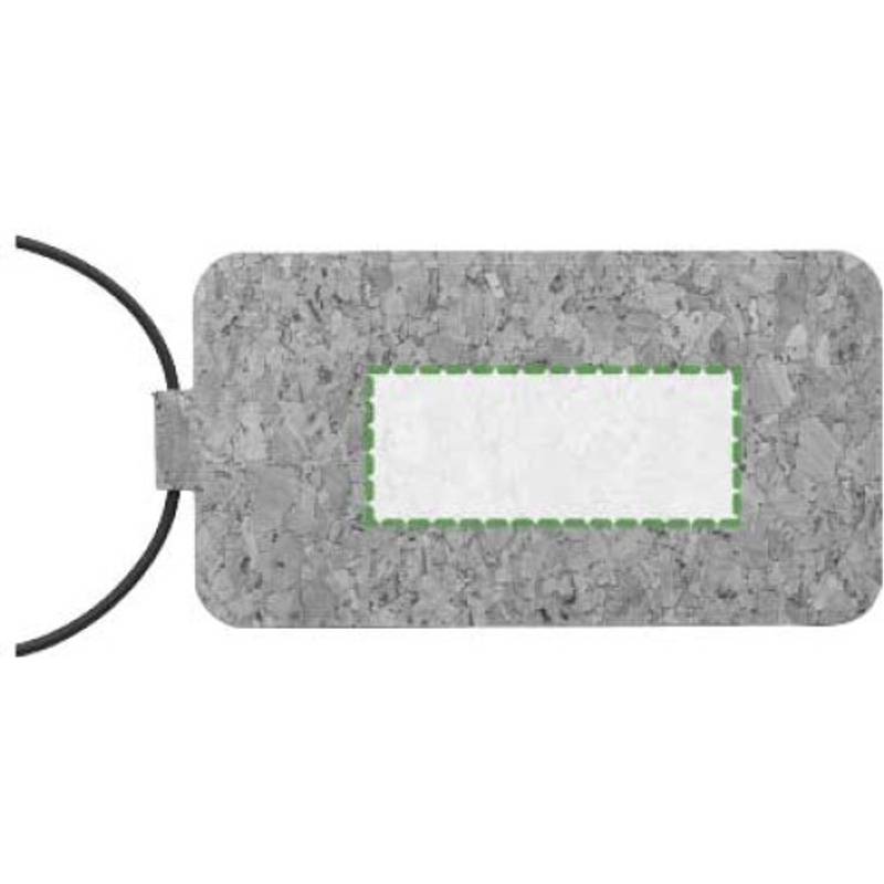 Korková visačka na zavazadla Makai, hnědá Korková visačka na zavazadla Makai, hnědá