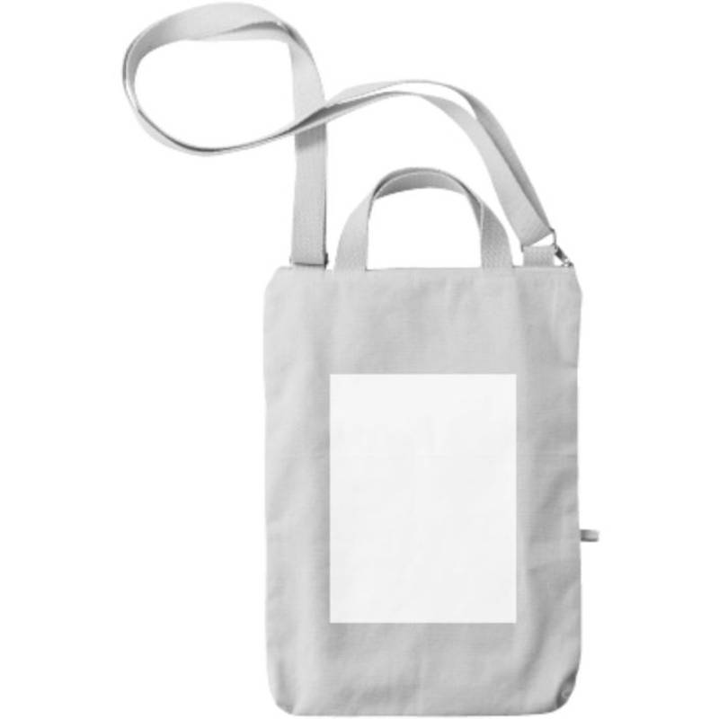 Bavlněná (340 g/m2) brašna na notebook Iker, hnědá khaki Bavlněná (340 g/m2) brašna na notebook Iker, hnědá khaki