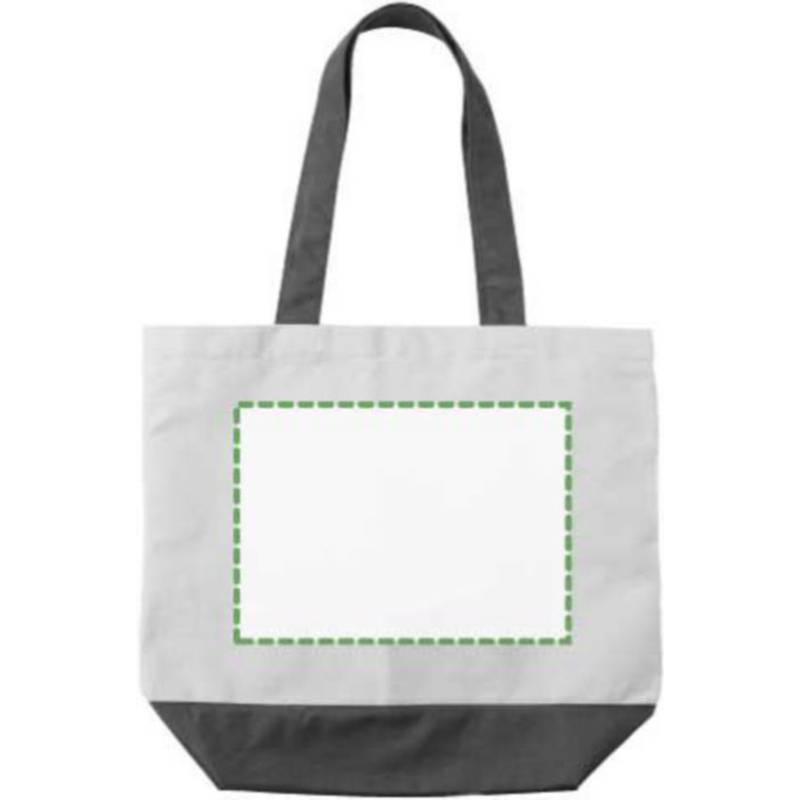 Bavlněná (280 g/m2) nákupní taška Cole, černá Bavlněná (280 g/m2) nákupní taška Cole, černá