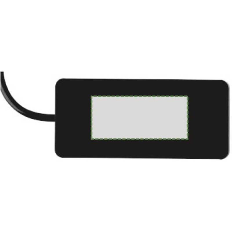 Hliníkový USB Hub Layton, černá Hliníkový USB Hub Layton, černá