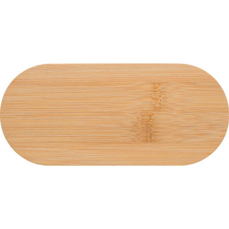 Bambusový držák na telefon a tablet Eamon, hnědá Bambusový držák na telefon a tablet Eamon, hnědá