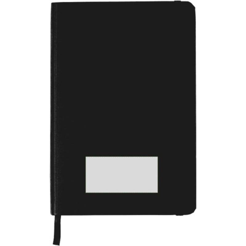 Zápisník z recyklovaného kartonu (A5) Evangeline, černá Zápisník z recyklovaného kartonu (A5) Evangeline, černá
