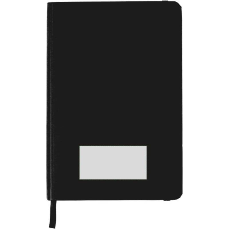 Zápisník z recyklovaného kartonu (A5) Evangeline, černá Zápisník z recyklovaného kartonu (A5) Evangeline, černá