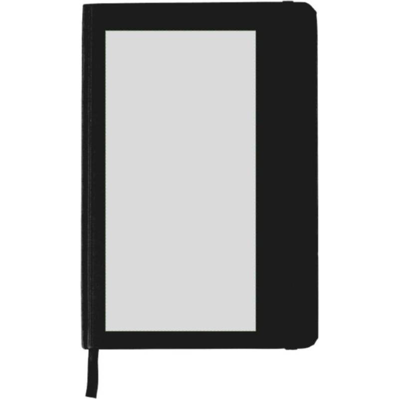 Zápisník z recyklovaného kartonu (A5) Evangeline, černá Zápisník z recyklovaného kartonu (A5) Evangeline, černá