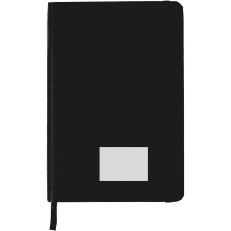 Zápisník z recyklovaného kartonu (A5) Evangeline, černá Zápisník z recyklovaného kartonu (A5) Evangeline, černá