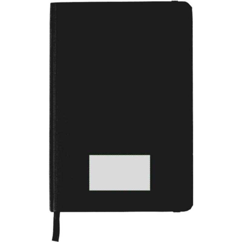 Zápisník z recyklovaného kartonu (A5) Evangeline, černá Zápisník z recyklovaného kartonu (A5) Evangeline, černá