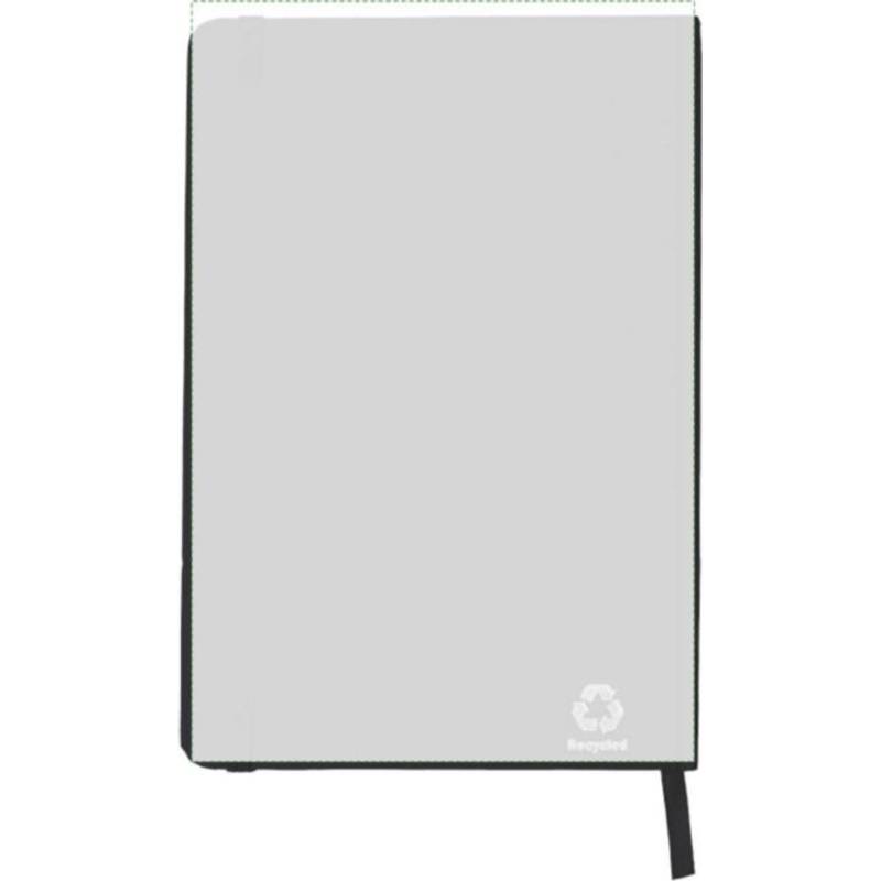 Zápisník z recyklovaného kartonu (A5) Evangeline, černá Zápisník z recyklovaného kartonu (A5) Evangeline, černá