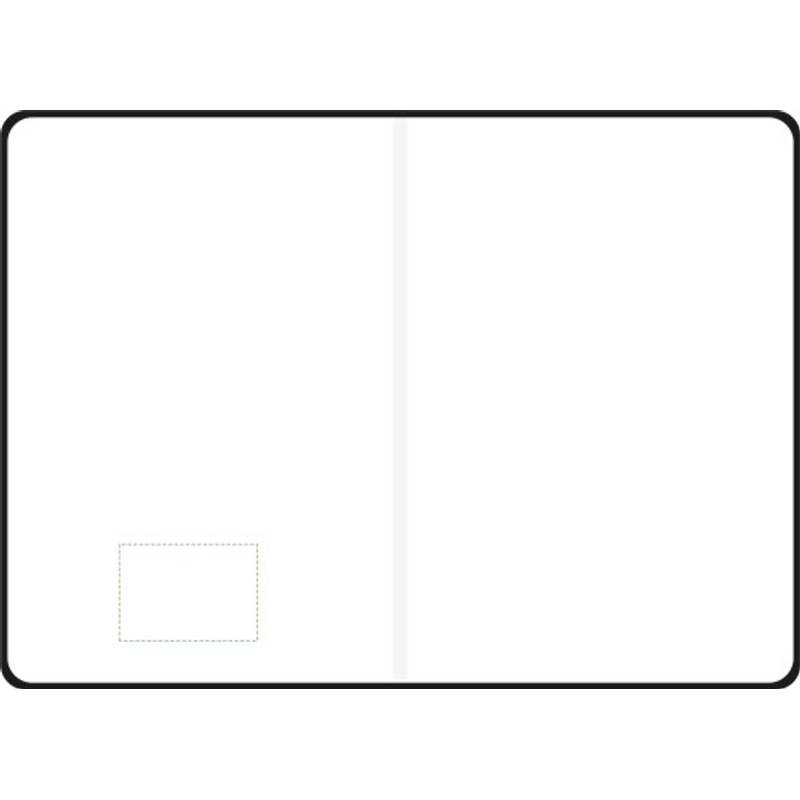 Zápisník z recyklované kůže (A5) Gianna, černá Zápisník z recyklované kůže (A5) Gianna, černá