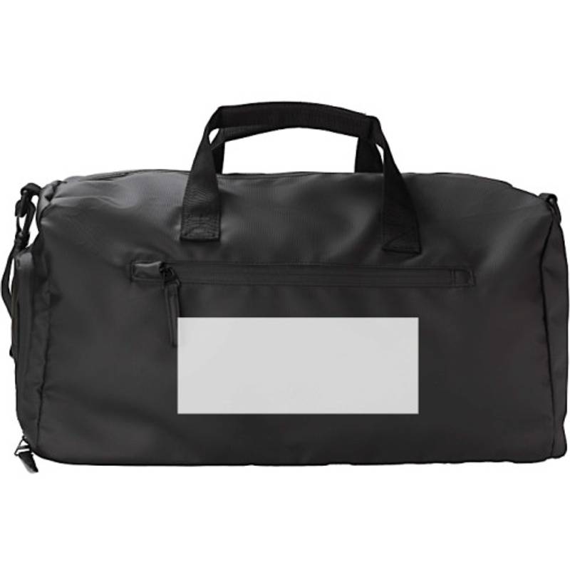 Polyesterová (600D) duffle bag Jaylen, černá Polyesterová (600D) duffle bag Jaylen, černá