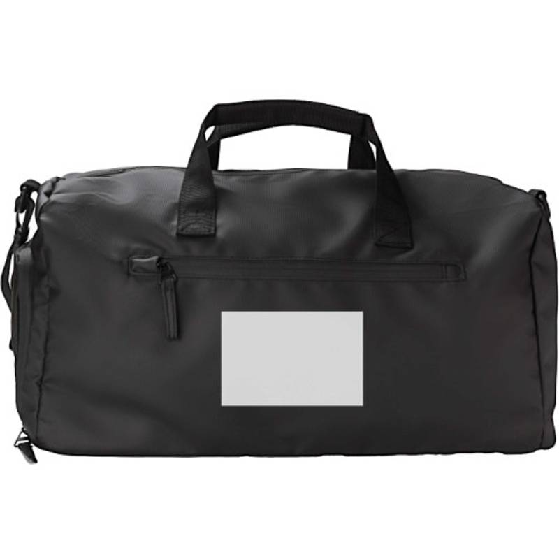 Polyesterová (600D) duffle bag Jaylen, černá Polyesterová (600D) duffle bag Jaylen, černá