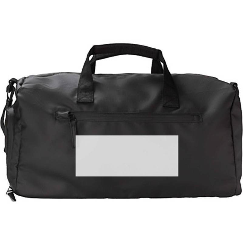 Polyesterová (600D) duffle bag Jaylen, černá Polyesterová (600D) duffle bag Jaylen, černá