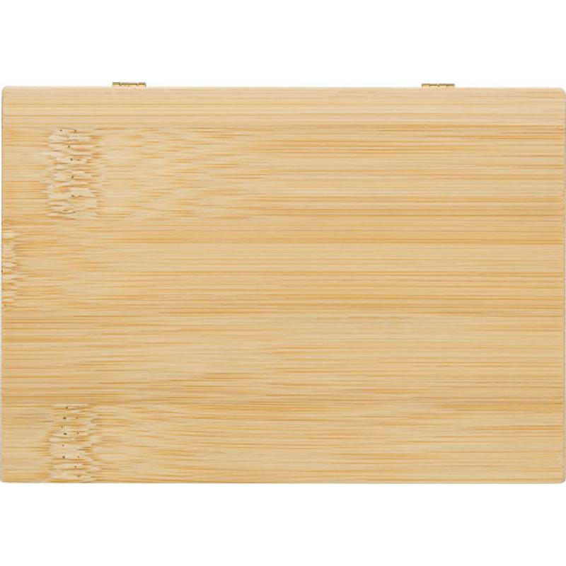 Bambusový set na manikúru Lydia, hnědá Bambusový set na manikúru Lydia, hnědá