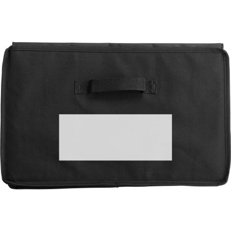 Polyesterový (600D) organizér do auta Thatcher, černá Polyesterový (600D) organizér do auta Thatcher, černá