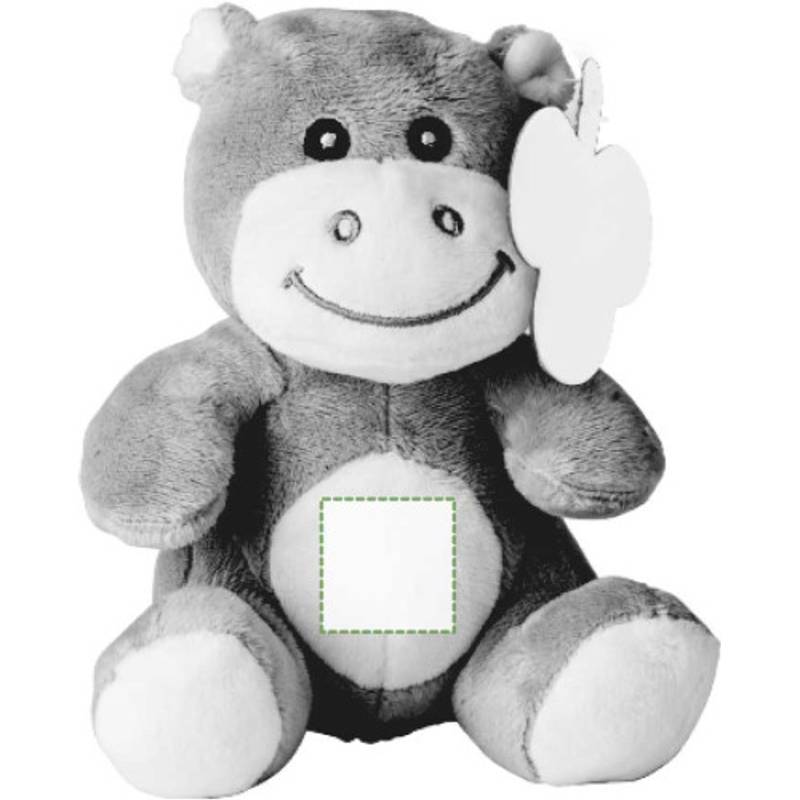 Plyšová hračka hroch Eliana, vícebarevná Plyšová hračka hroch Eliana, vícebarevná