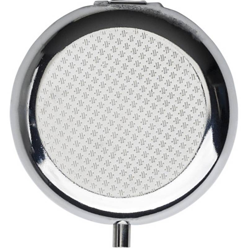 Železná krabička na pilulky Zara, šedá stříbrná Železná krabička na pilulky Zara, šedá stříbrná