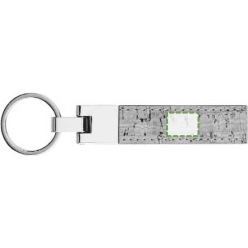 Korkový prívesok na kľúče Elowen, hnedá Korkový prívesok na kľúče Elowen, hnedá