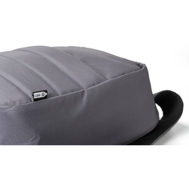 Polyesterový RPET (300D) batoh na notebook Calliope proti krádeži, čierna Polyesterový RPET (300D) batoh na notebook Calliope proti krádeži, čierna