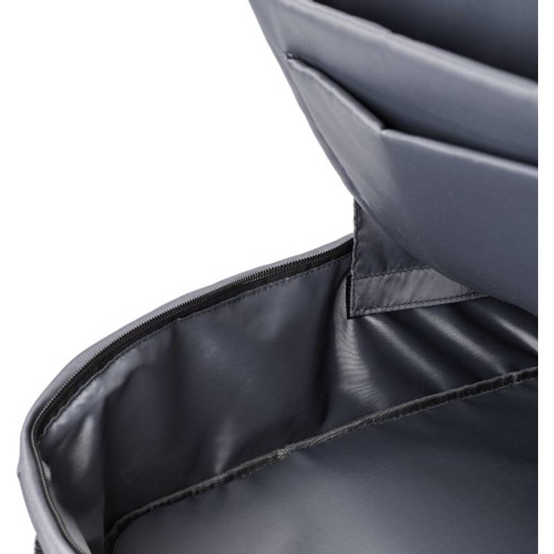 Polyesterový RPET (300D) batoh na notebook Calliope proti krádeži, čierna Polyesterový RPET (300D) batoh na notebook Calliope proti krádeži, čierna