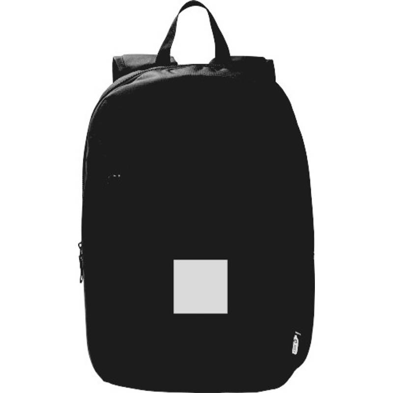 Polyesterový RPET (600D) batoh na notebook Phineas, čierna Polyesterový RPET (600D) batoh na notebook Phineas, čierna