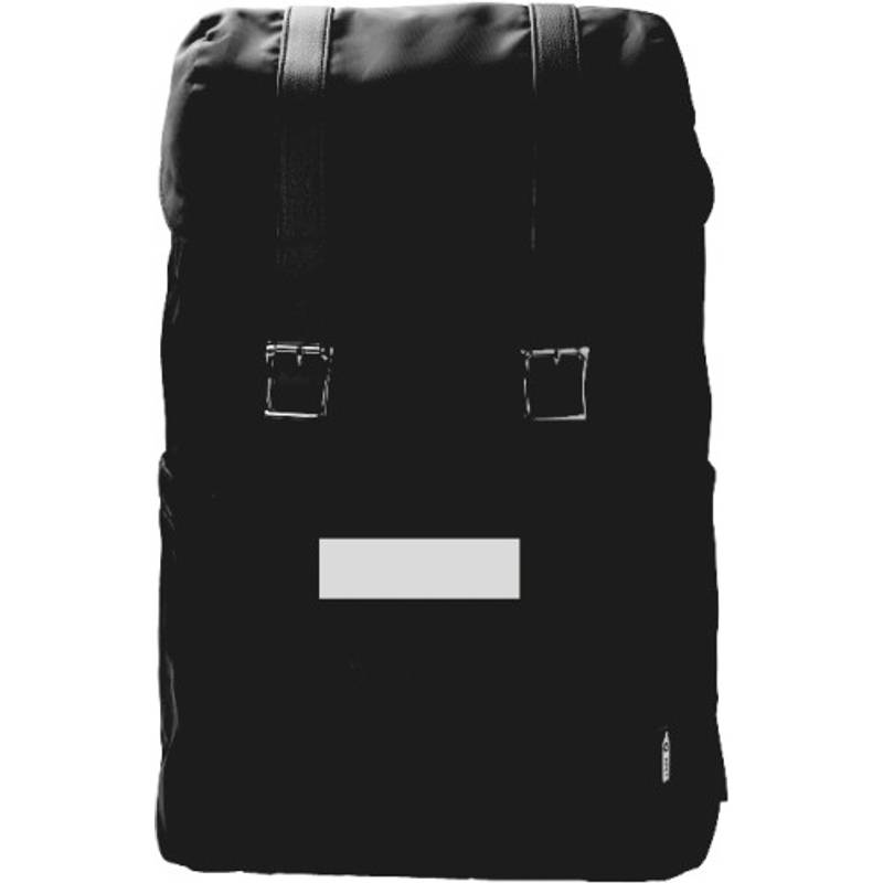 RPET (290T) polyesterový keprový batoh Marlowe, čierna RPET (290T) polyesterový keprový batoh Marlowe, čierna