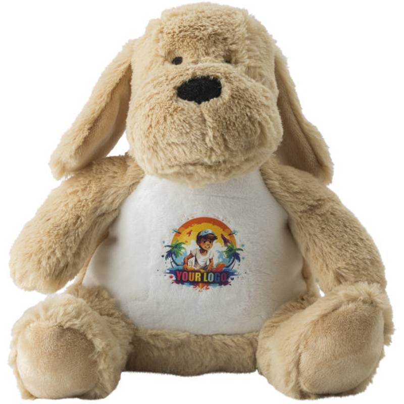 Plyšový pejsek Hailey, hnědá beige Plyšový pejsek Hailey, hnědá beige