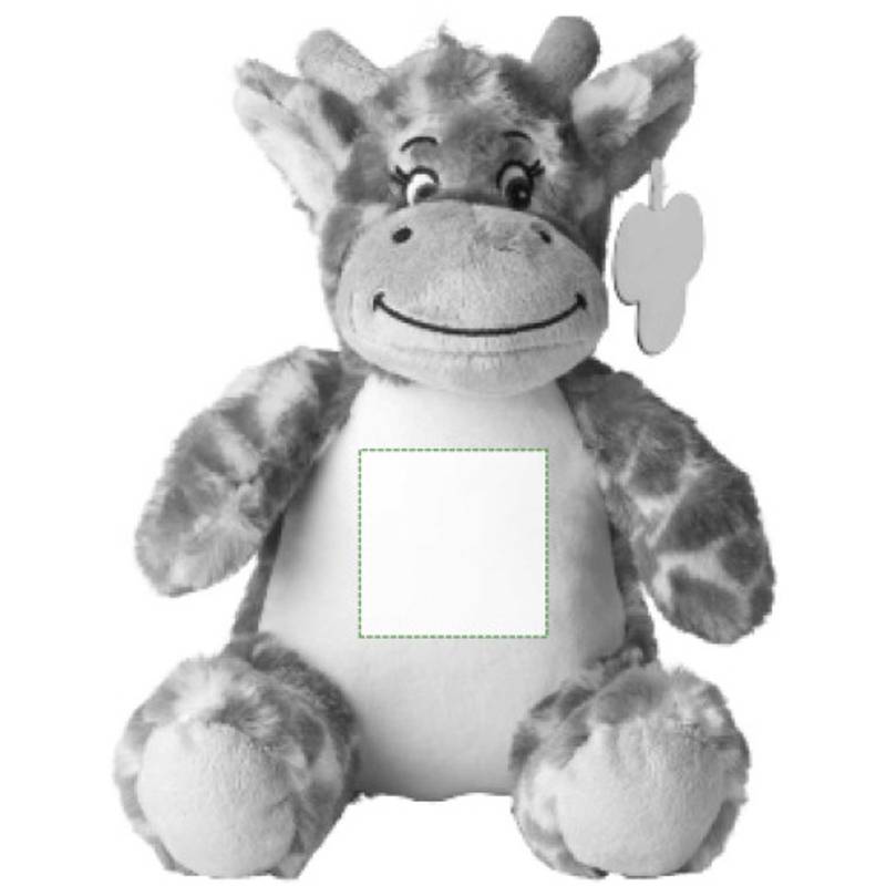 Plyšová hračka žirafa Rick, oranžová Plyšová hračka žirafa Rick, oranžová