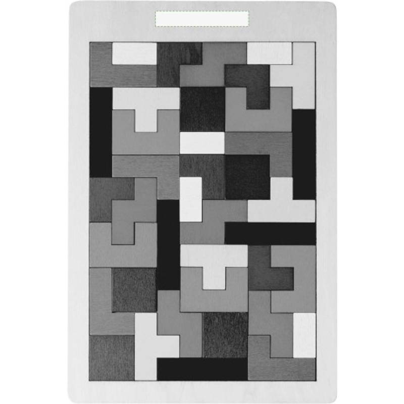 Dřevěná skládačka Skyla, hnědá Dřevěná skládačka Skyla, hnědá