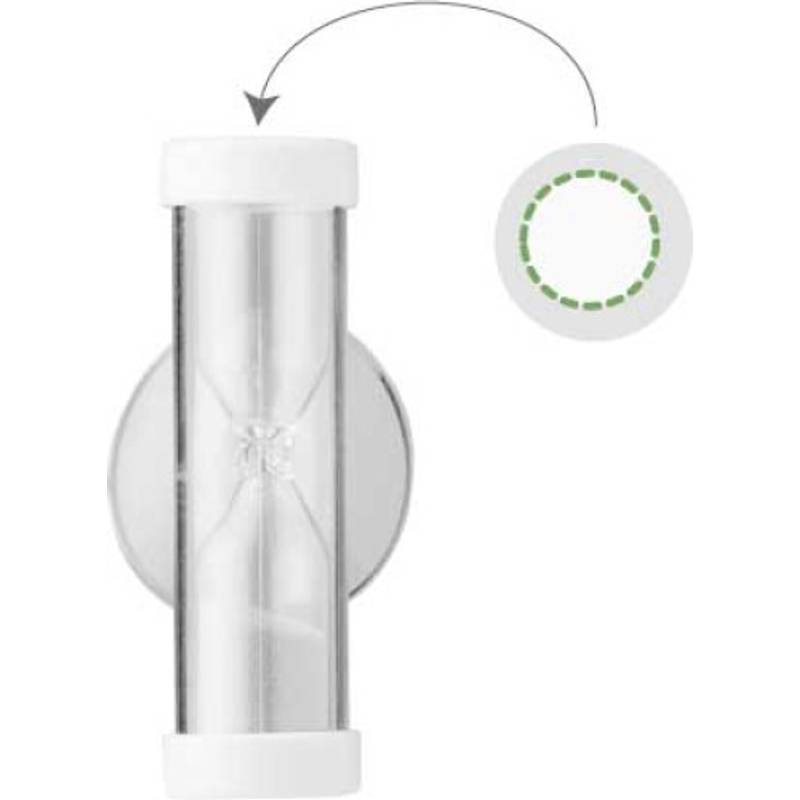 Skleněné přesýpací hodiny Mia, modrá light Skleněné přesýpací hodiny Mia, modrá light