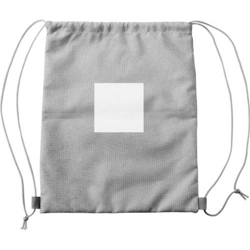 RPET polyesterová (600D) taška na šňůrku Ansel, hnědá khaki RPET polyesterová (600D) taška na šňůrku Ansel, hnědá khaki