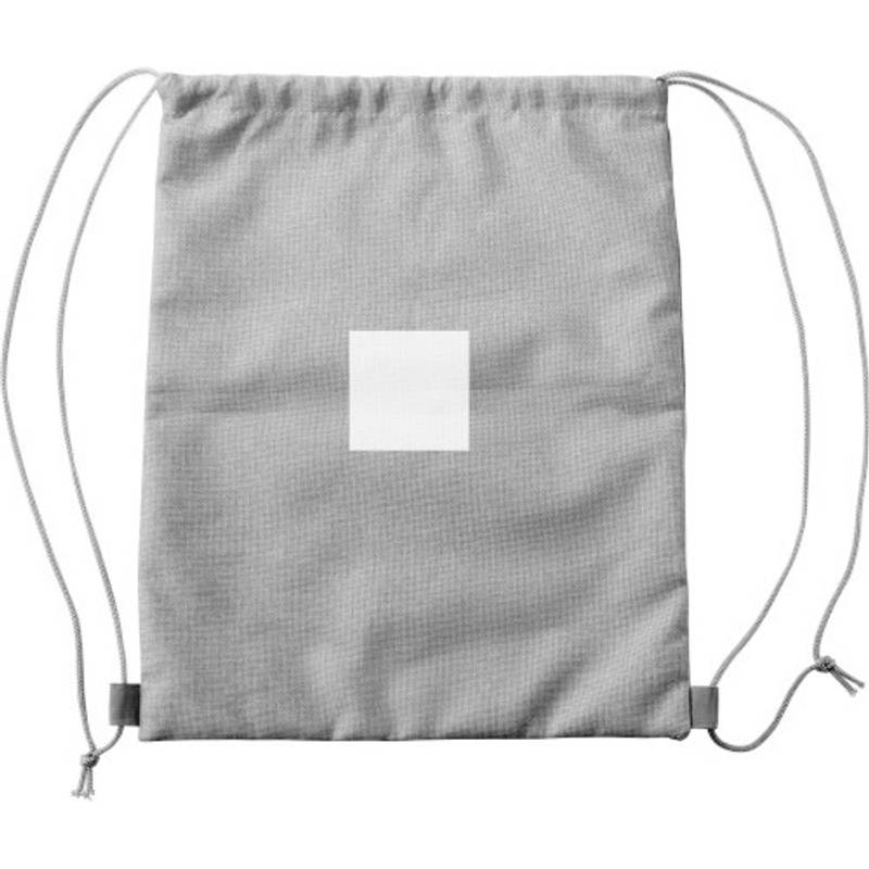 RPET polyesterová (600D) taška na šňůrku Ansel, hnědá khaki RPET polyesterová (600D) taška na šňůrku Ansel, hnědá khaki