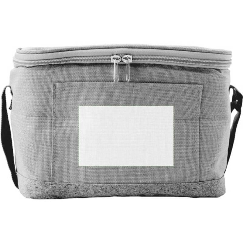 Chladiaca taška Sage z polyesteru RPET (600D)., hnedá khaki Chladiaca taška Sage z polyesteru RPET (600D)., hnedá khaki