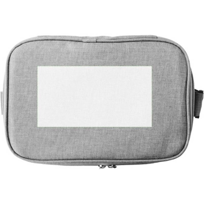 Chladiaca taška Sage z polyesteru RPET (600D)., hnedá khaki Chladiaca taška Sage z polyesteru RPET (600D)., hnedá khaki