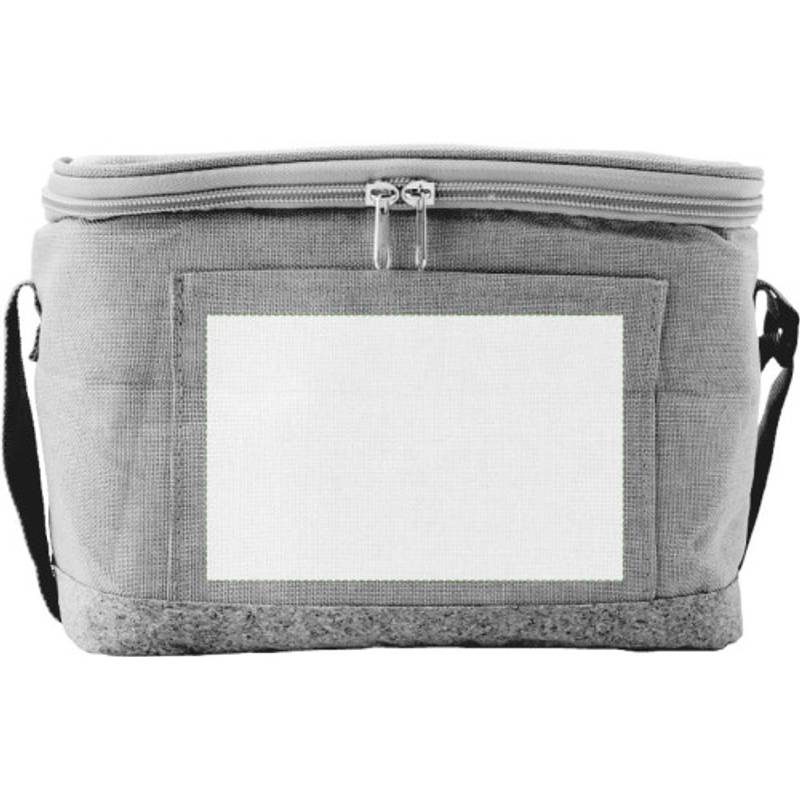 Chladiaca taška Sage z polyesteru RPET (600D)., hnedá khaki Chladiaca taška Sage z polyesteru RPET (600D)., hnedá khaki