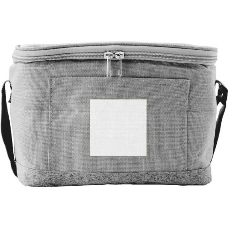 Chladiaca taška Sage z polyesteru RPET (600D)., hnedá khaki Chladiaca taška Sage z polyesteru RPET (600D)., hnedá khaki