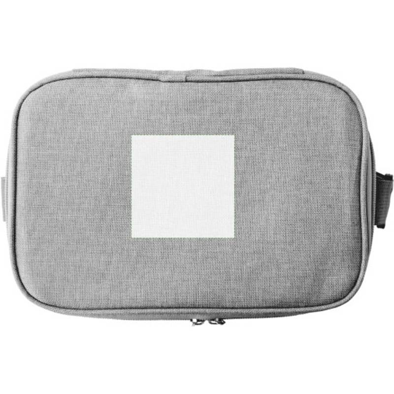 Chladiaca taška Sage z polyesteru RPET (600D)., hnedá khaki Chladiaca taška Sage z polyesteru RPET (600D)., hnedá khaki